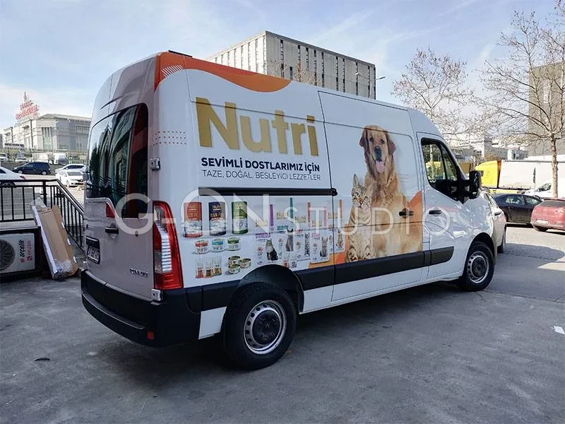 Minibüs araç giydirme