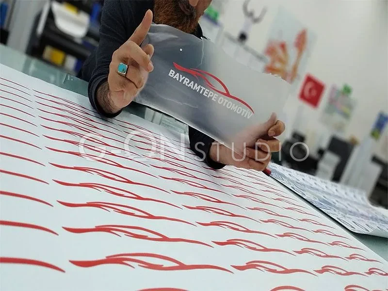Etiket Baskısı — Örnek 13