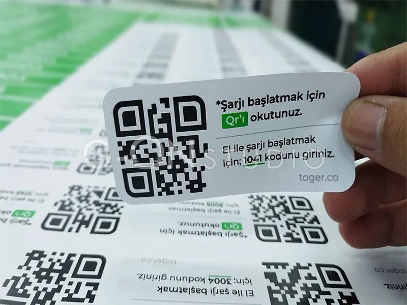 Etiket Baskısı — Örnek 26