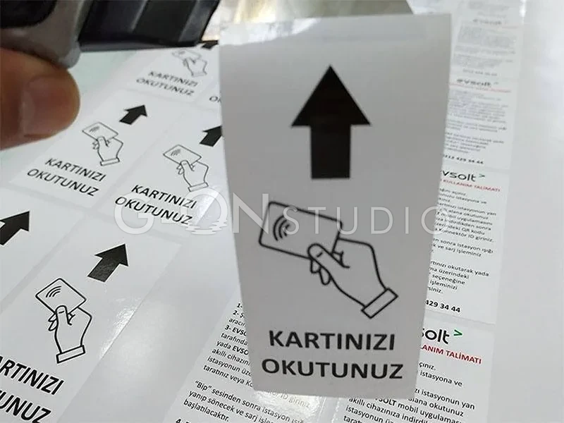 Etiket Baskısı — Örnek 37