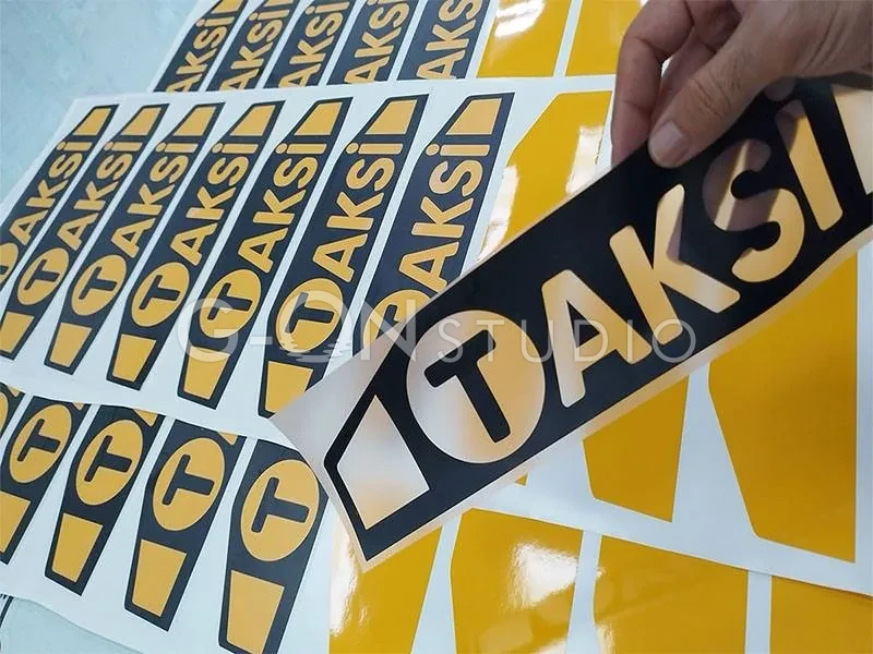 Etiket Baskısı — Örnek 9