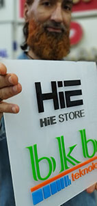 G-ON Studio etiket ve logo baskısı