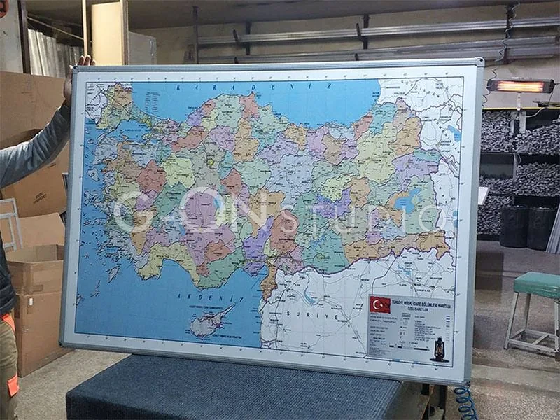 Türkiye İdare Bölümleri Haritası